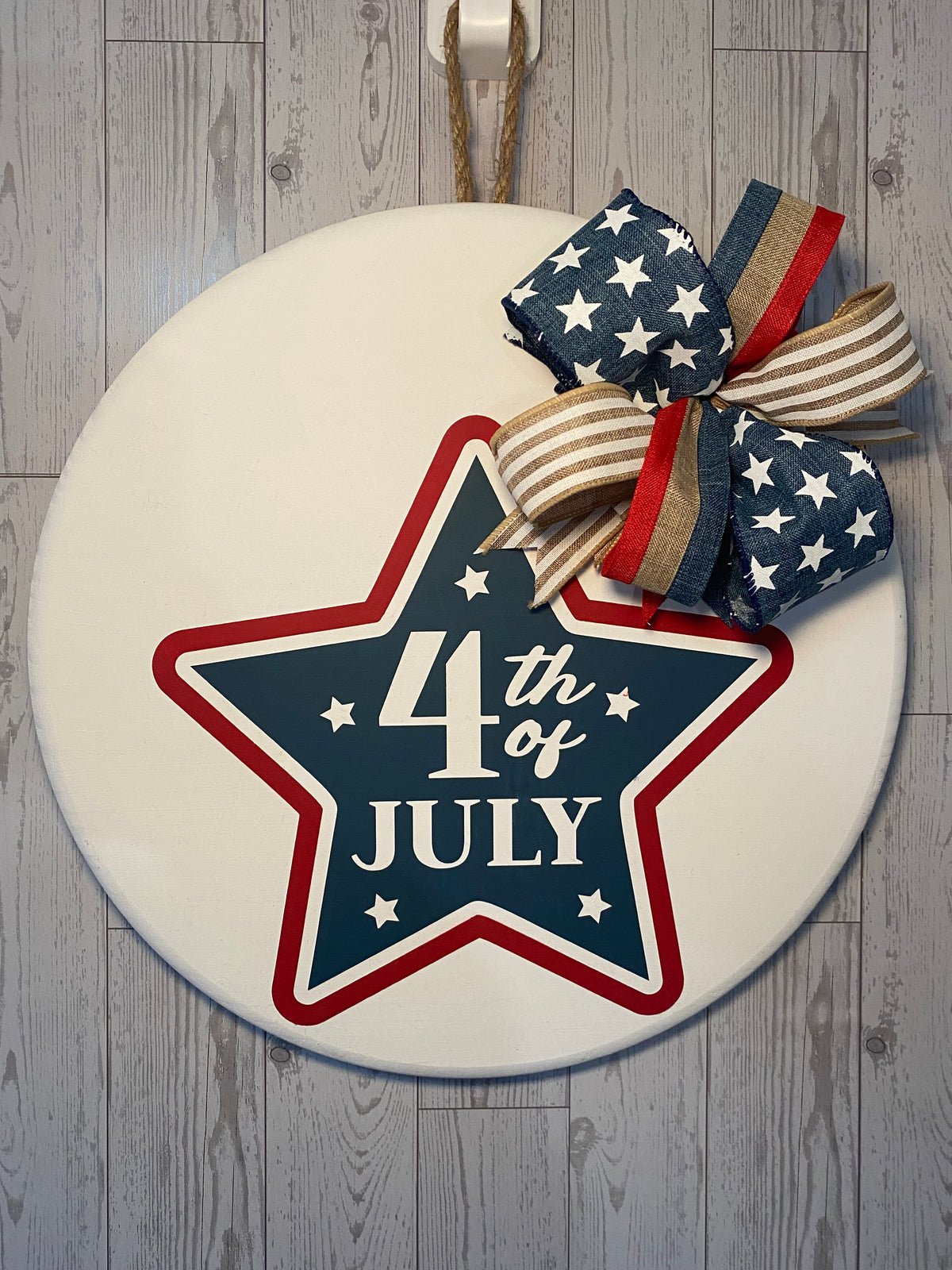 4th of July 15" Door Hanger