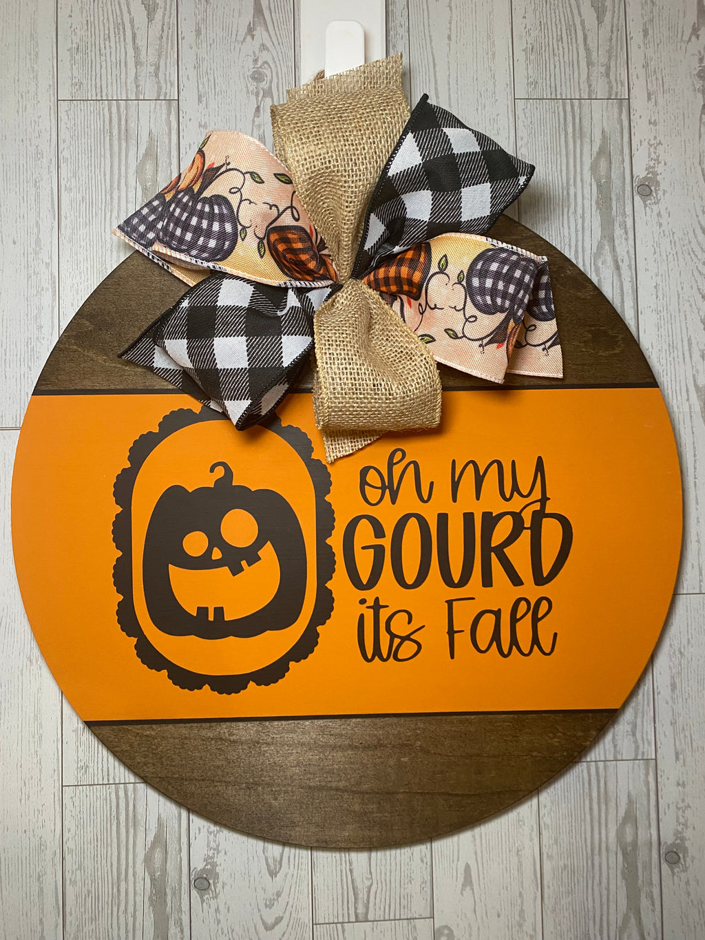 oh my GOURD 15" Door Hanger