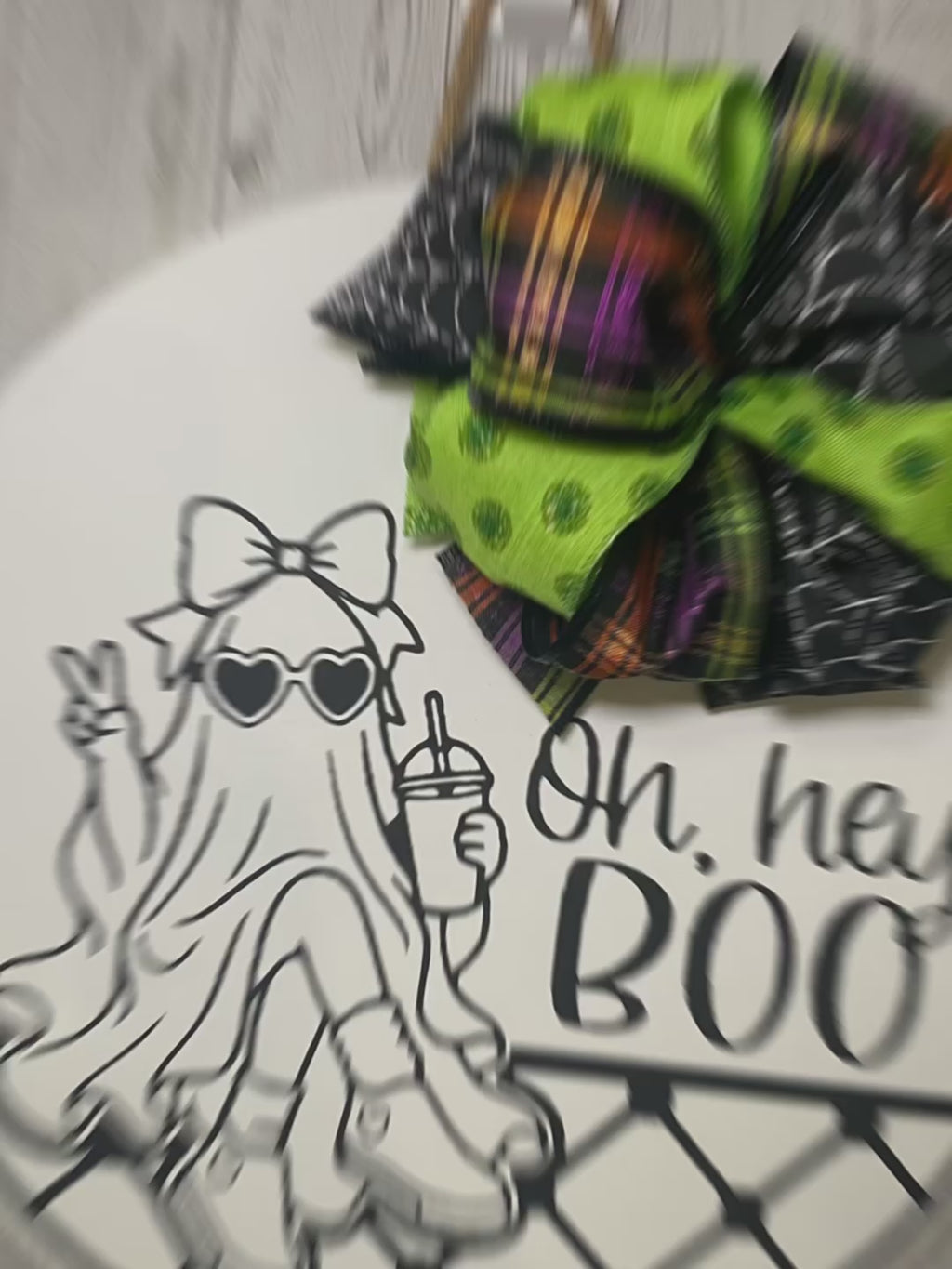 Stay Spooky 18" Door Hanger